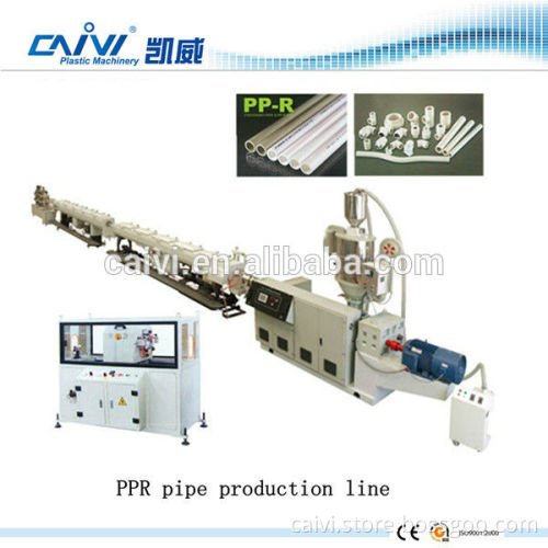 High Quality PPR pipe making extruder plastic machine extrusion line supplier